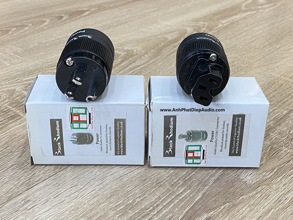 Black Rhodium Power Rhodium Plated UL ++ C13 IEC Connector TL 3.jpg