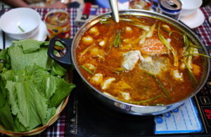 New members party 01-02-2013 Sea Crab Hot Pot.jpg