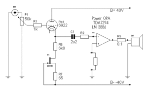 Buffer for TDA7294.gif