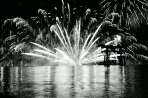 Totori gate under firework (1).jpg
