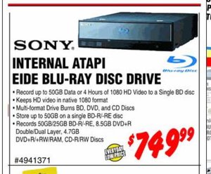 Sony Blue-Ray Disc Drive.JPG