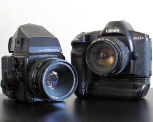 BronicaSQAi&Canon1N.JPG